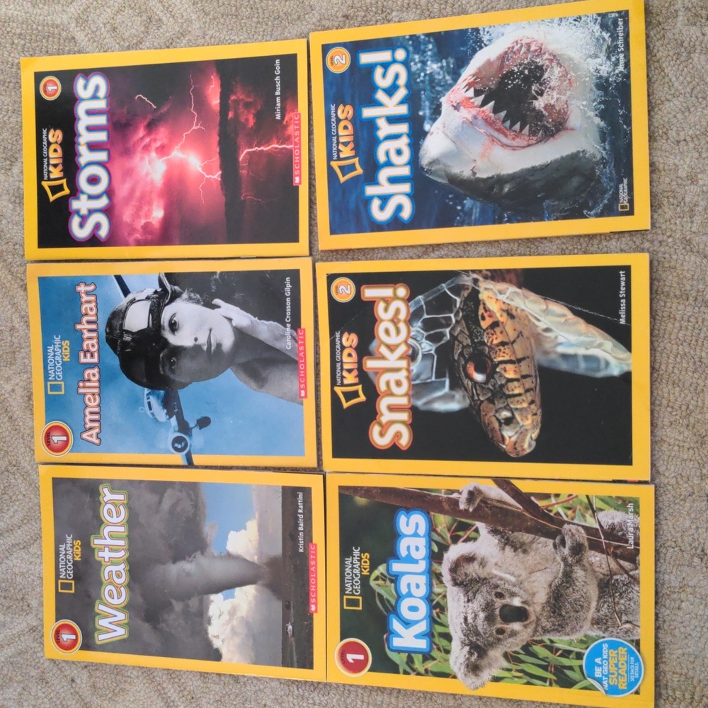 National Geographic Kids Readers - Lot of 6